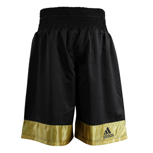 Adidas Pro Boxing Shorts Black Gold