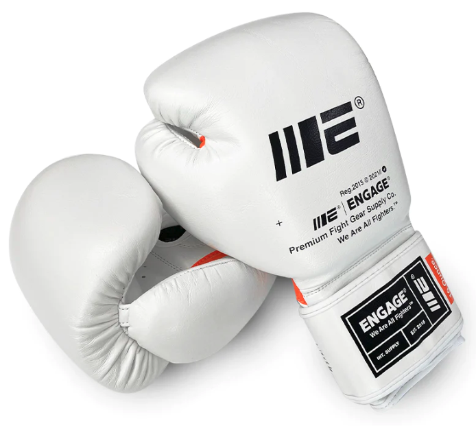 Engage WIP Series Boxing Gloves White (Velcro)