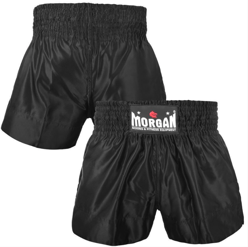 Morgan S-16 Muay Thai Shorts Black