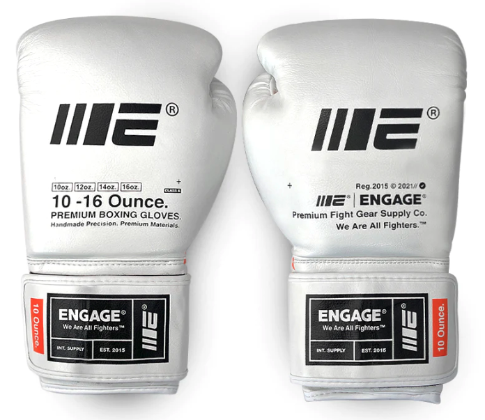 Engage WIP Series Boxing Gloves White (Velcro)