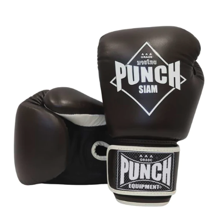 Punch Siam Leather Muay Thai Boxing Gloves