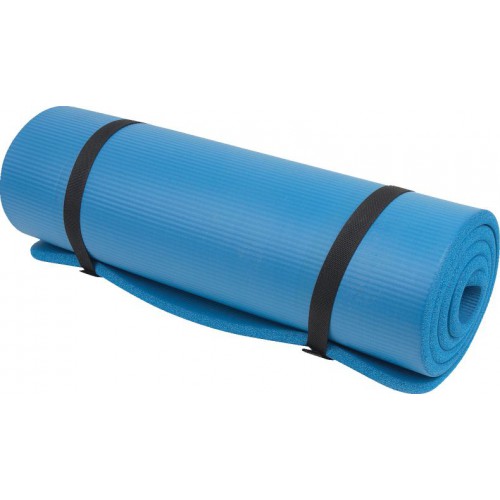 NBR Workout Mat 15mm Blue