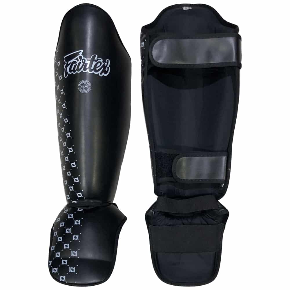 Fairtex SP5 Competition Muay Thai Shin Guards - Black