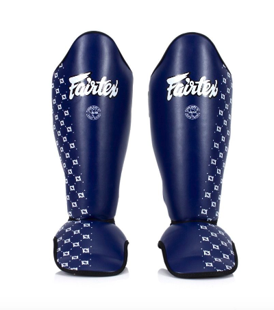 Fairtex SP5 Competition Muay Thai Shin Guards - Blue