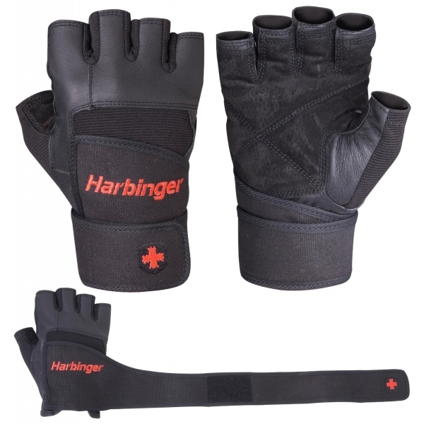 Harbinger Pro Wristwrap Weight Gloves