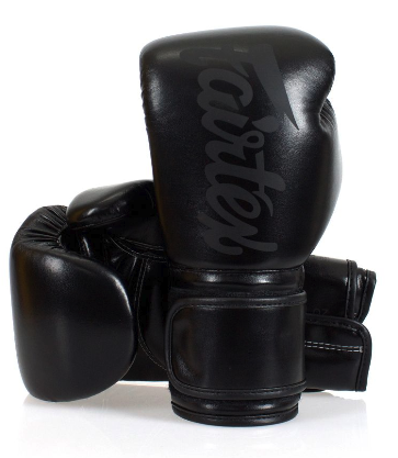 Fairtex BGV14SB Solid Black Boxing Gloves