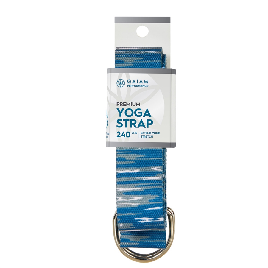 Gaiam Performance Yoga Strap Marbled