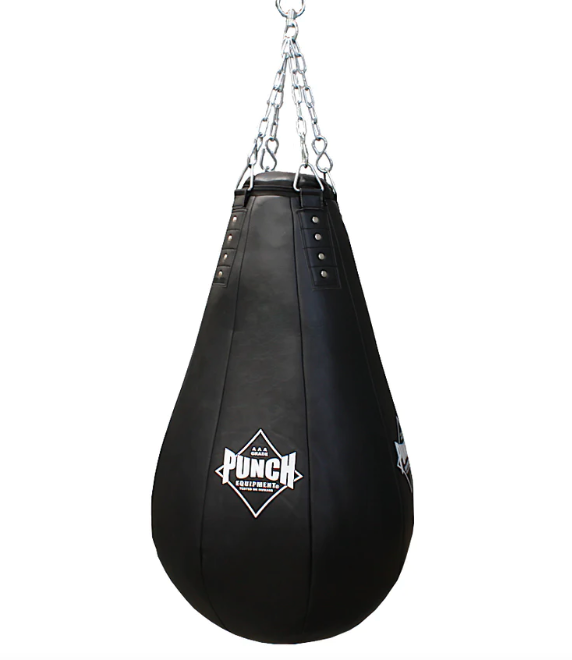 Punch Black Diamond Tear Drop Muay Thai Boxing Bag